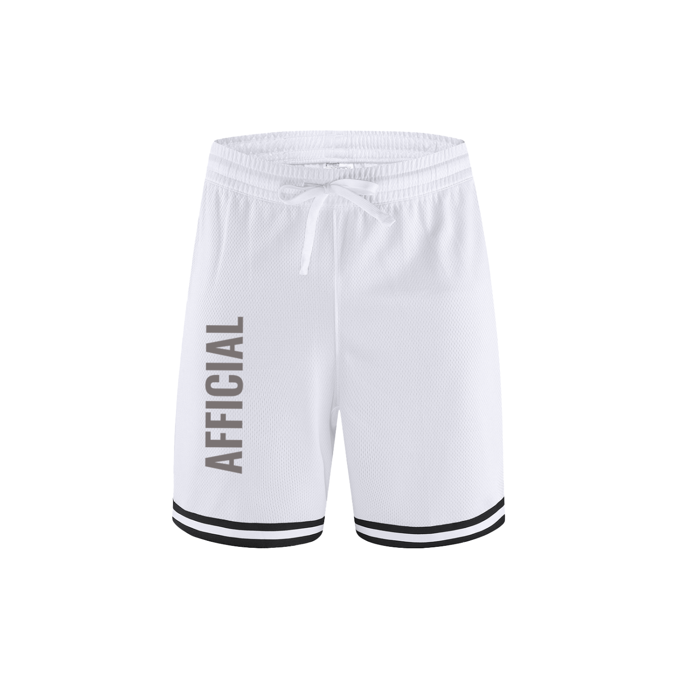 Classic Stripe Trim Basketball Shorts