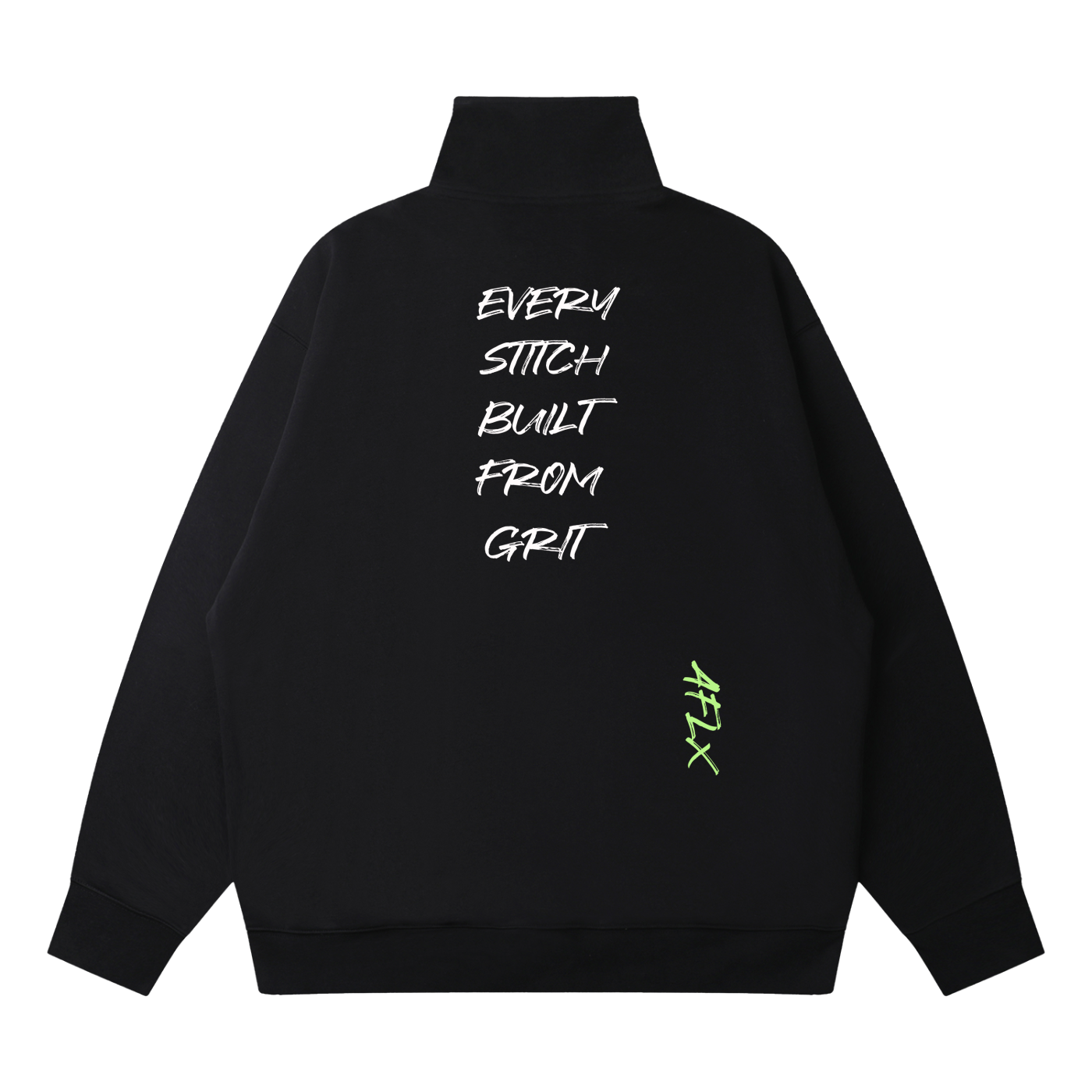 Quarter-Zip Drop Shoulder Sweatshirt