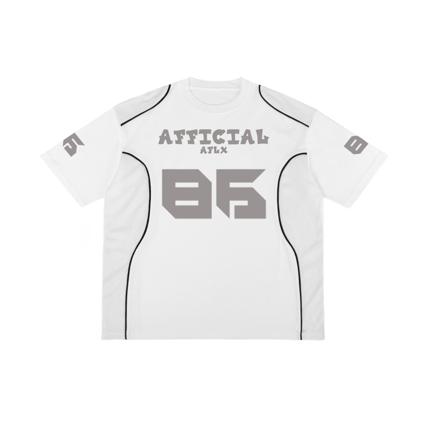 Contrast Piped Panel T-Shirt