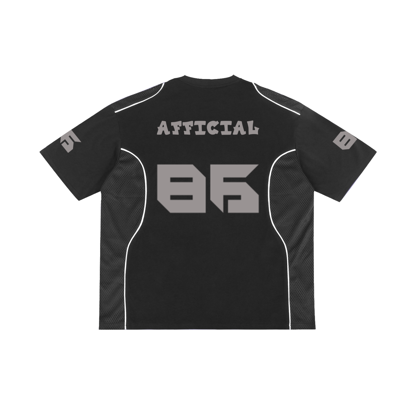 Contrast Piped Panel T-Shirt