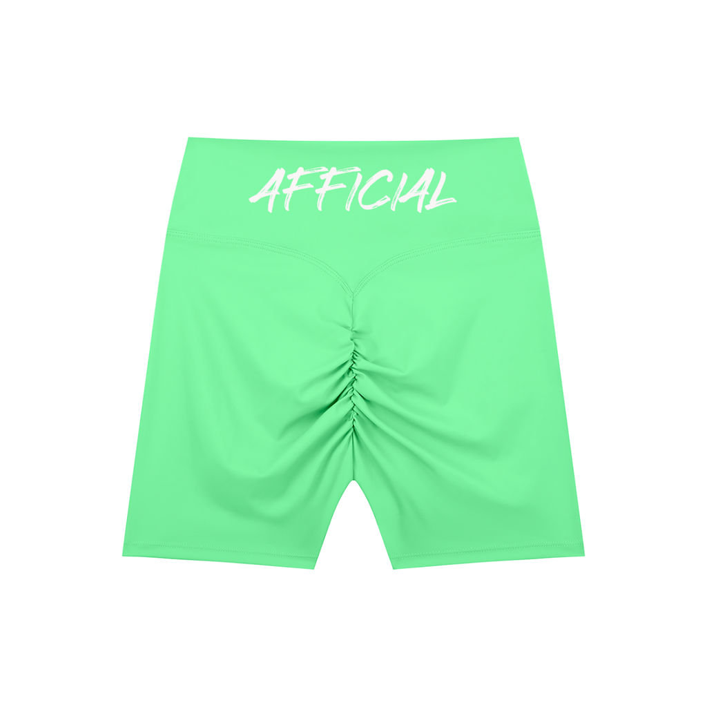 High-Waisted Blend Biker Shorts