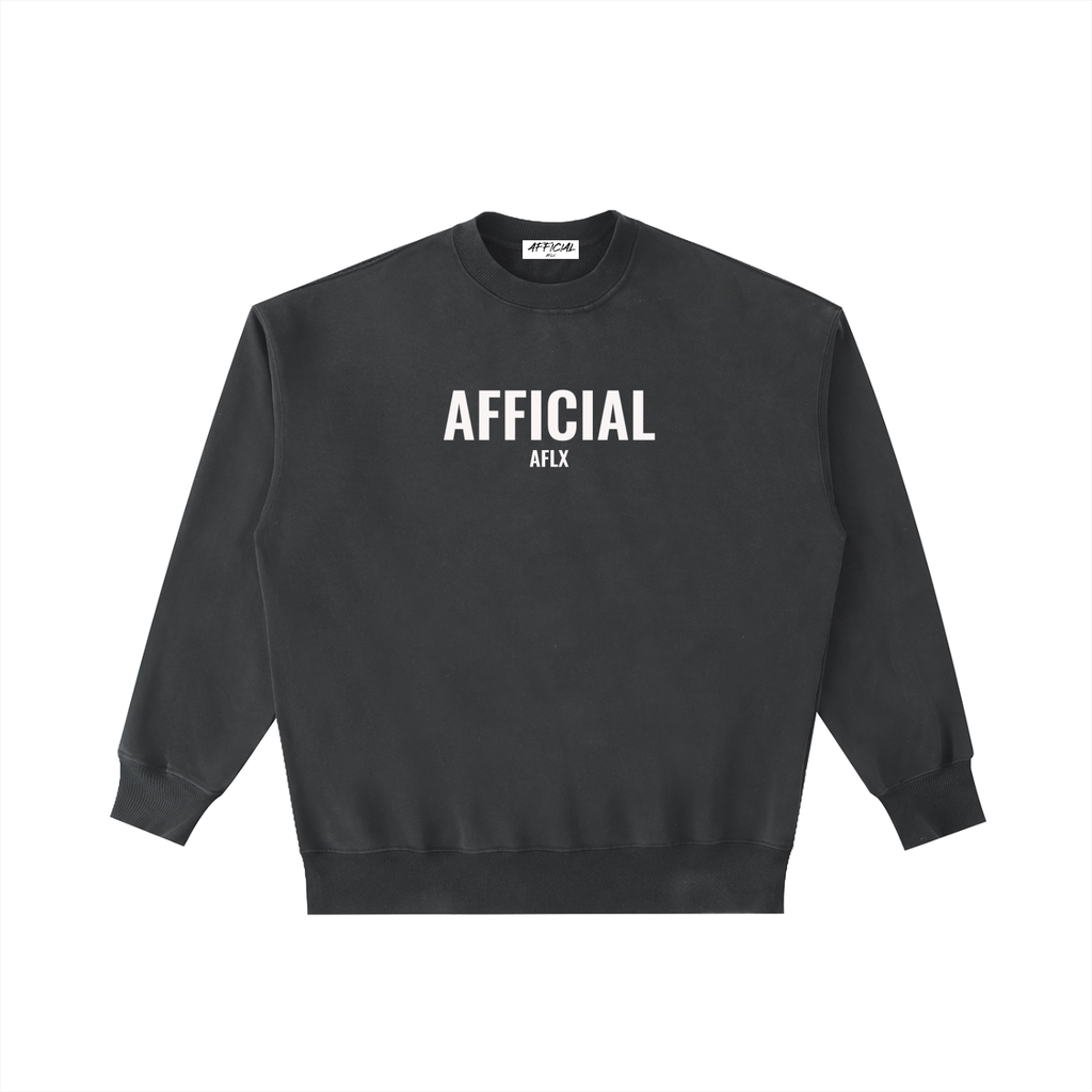 Vintage Washed Heavyweight Crewneck Sweatshirt