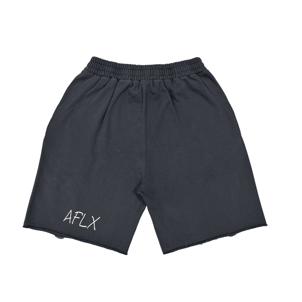 Vintage Washed Tiger Stripes Short Pants