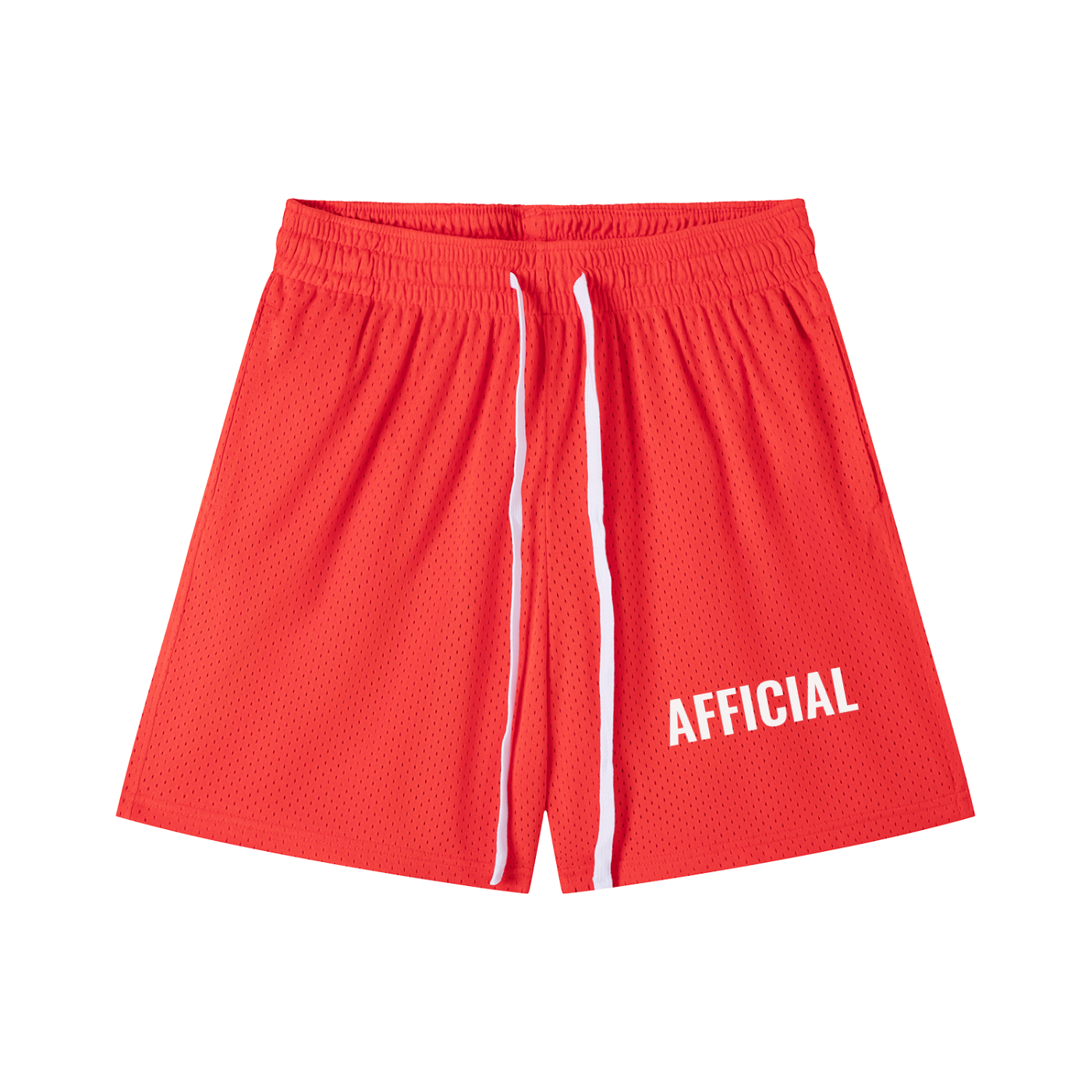 Mesh Drawstring Shorts