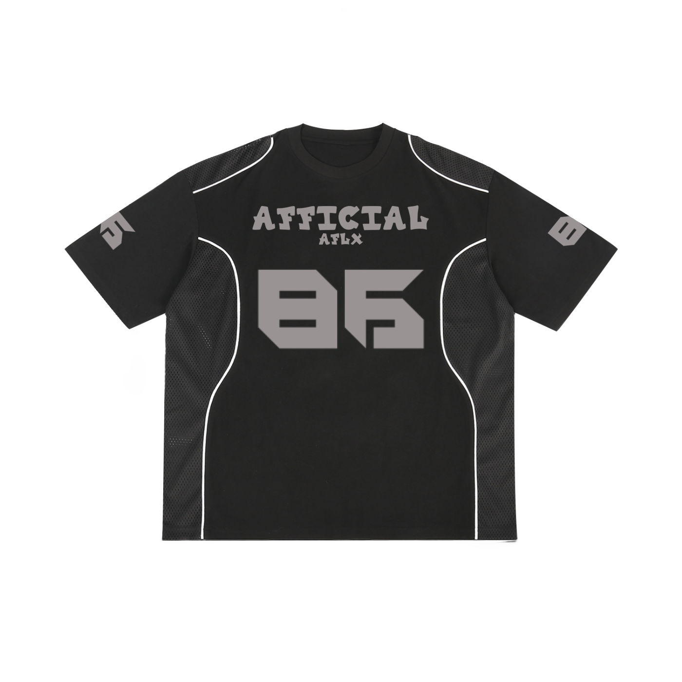 Contrast Piped Panel T-Shirt