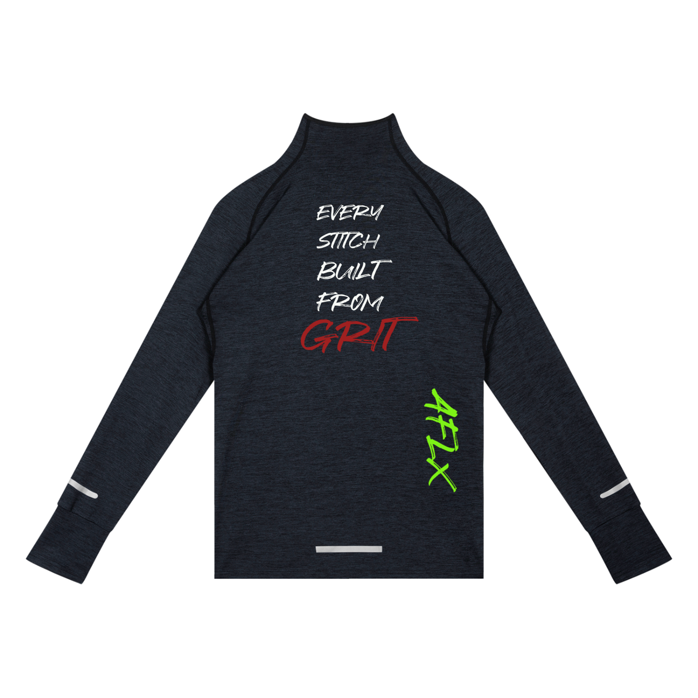 Men's Quarter-Zip Raglan Training T-Shirt