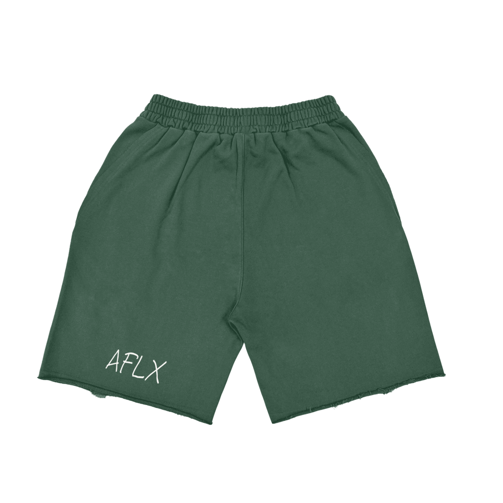 Vintage Washed Tiger Stripes Short Pants