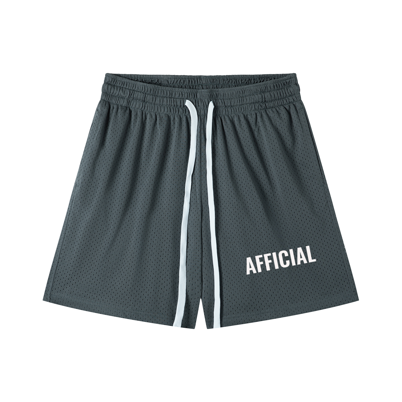 Mesh Drawstring Shorts