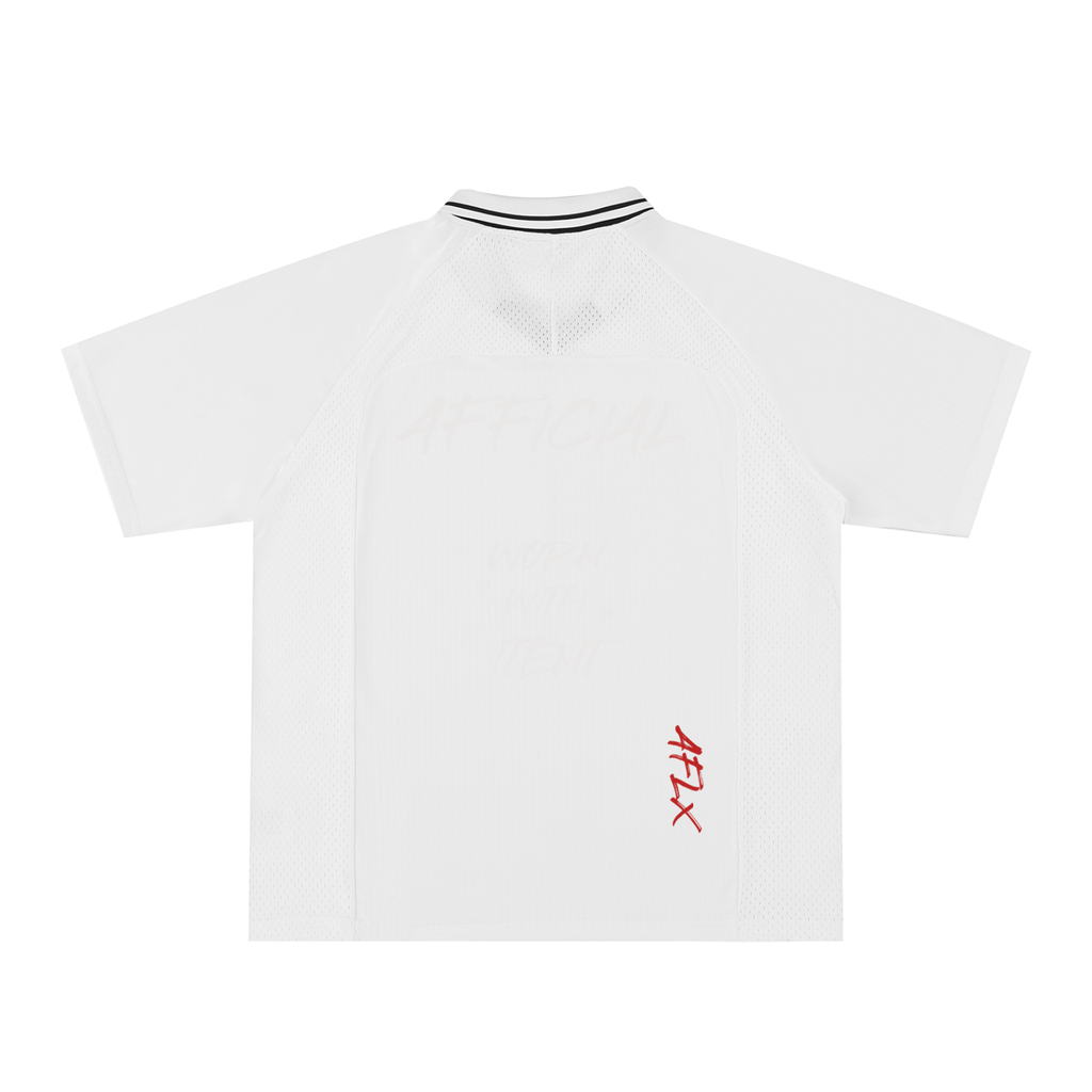 Striped V-Neck Soccer Jersey