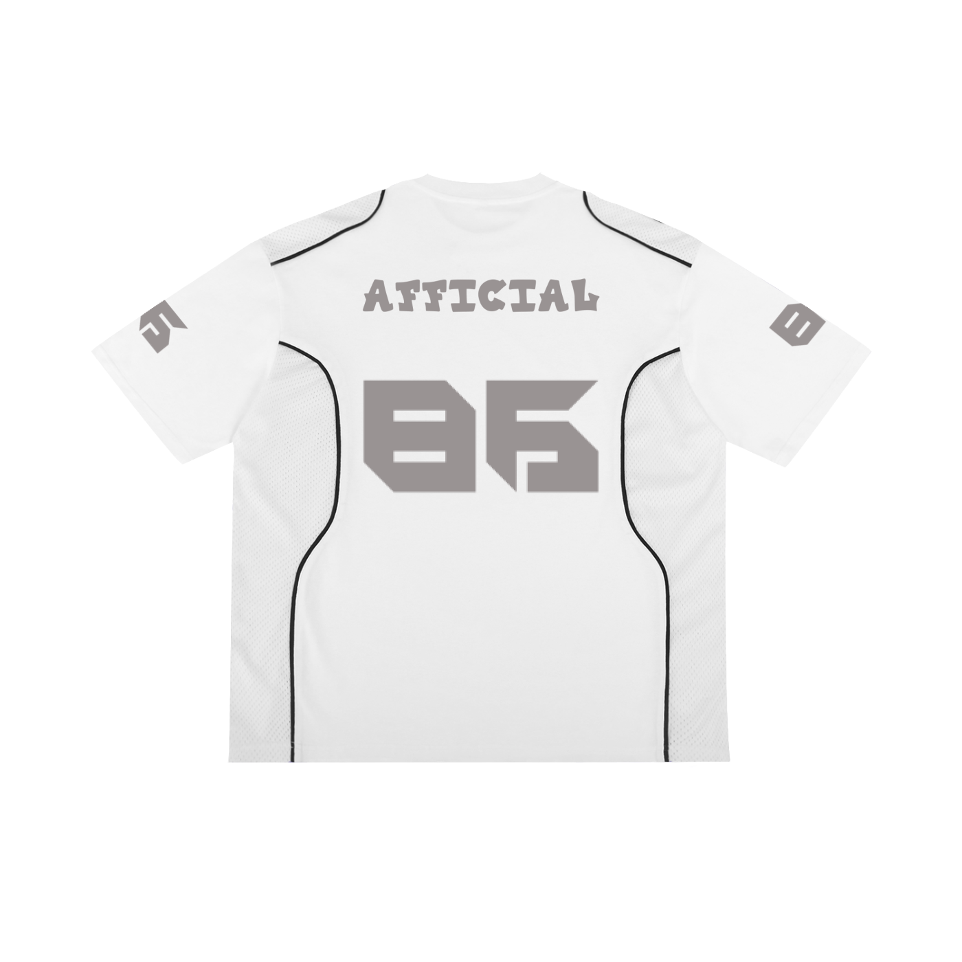 Contrast Piped Panel T-Shirt