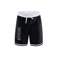 Classic Stripe Trim Basketball Shorts