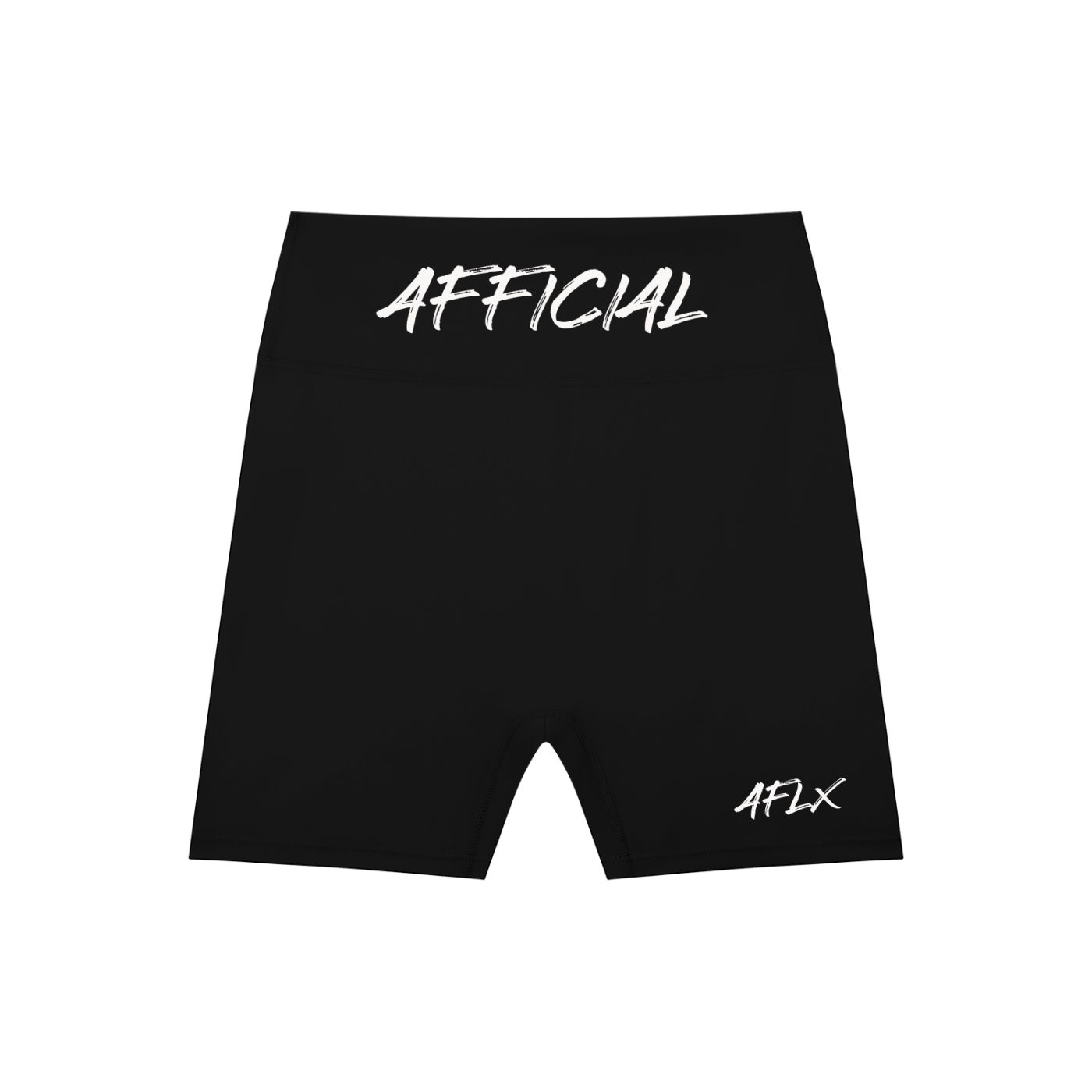High-Waisted Blend Biker Shorts