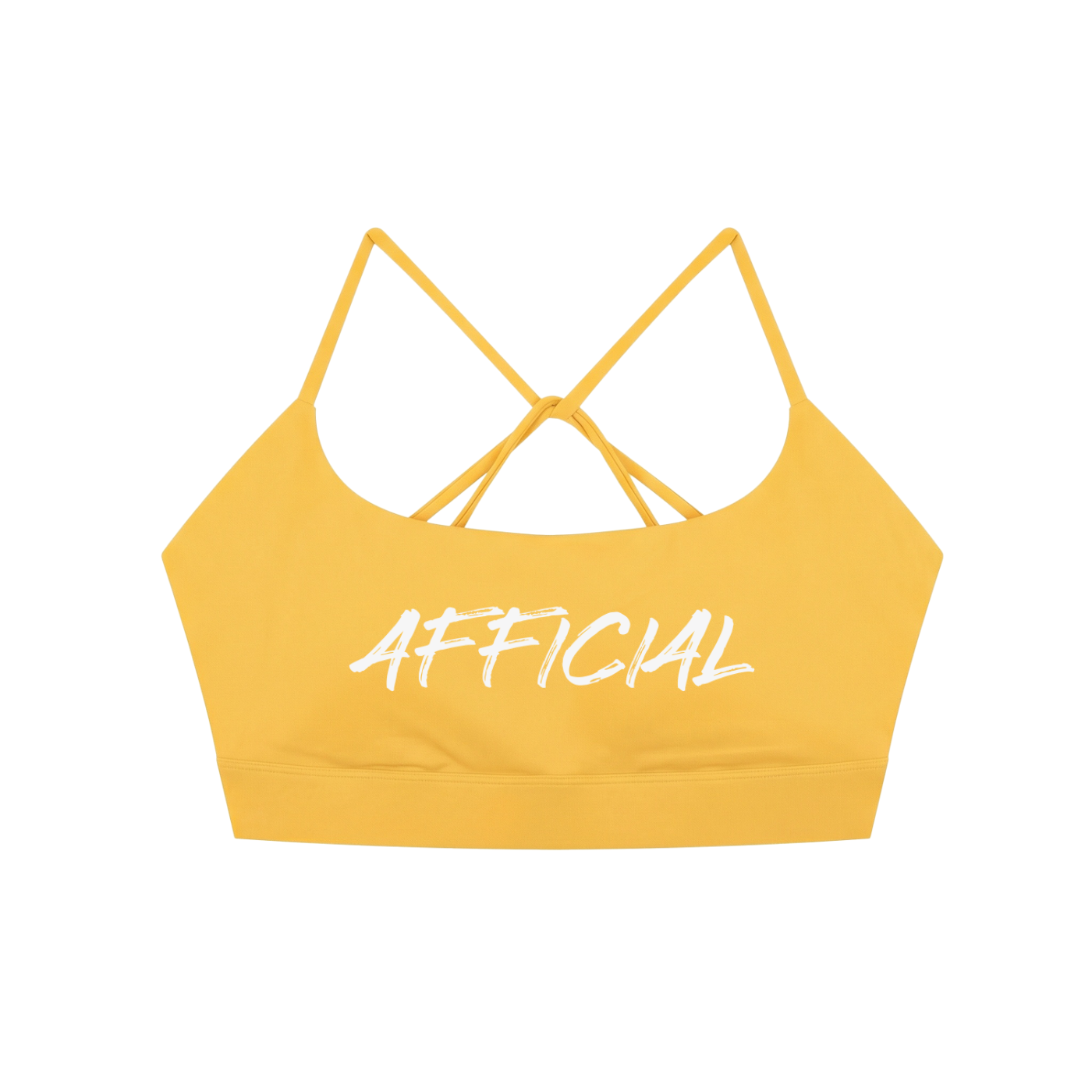 Strappy Criss Cross Yoga Sports Bra