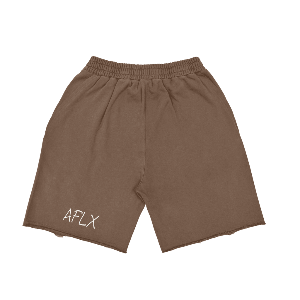 Vintage Washed Tiger Stripes Short Pants