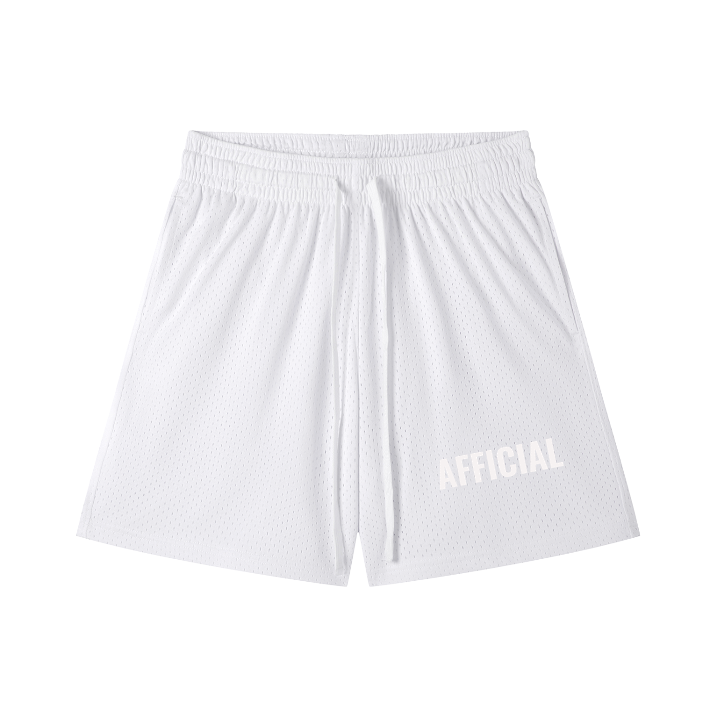 Mesh Drawstring Shorts