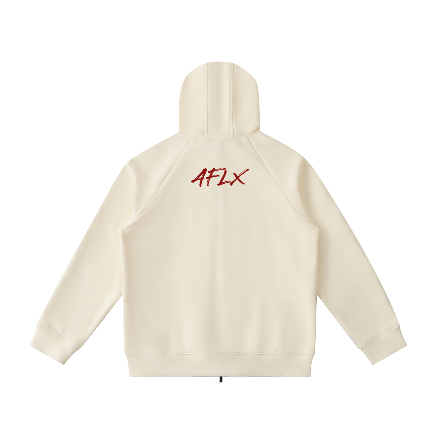 Heavyweight Raglan Sleeve Zip Hoodie