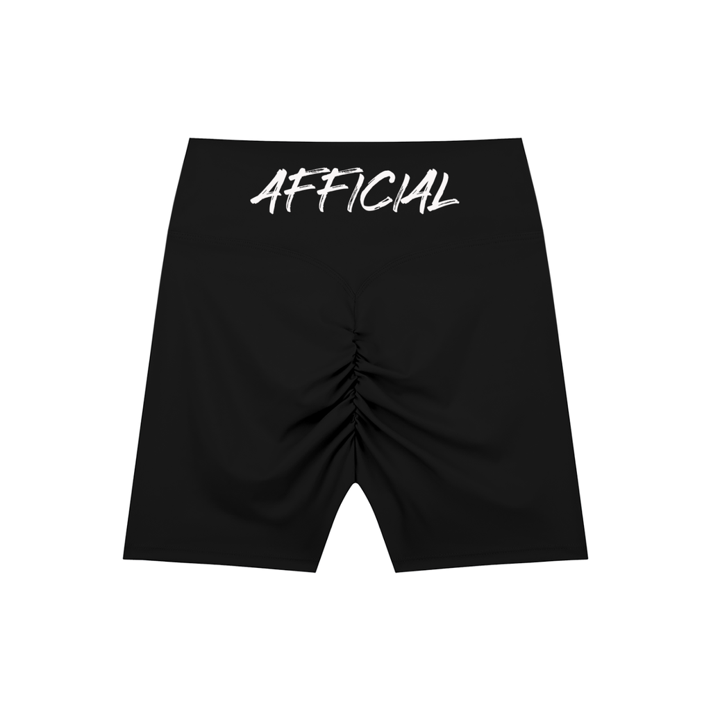 High-Waisted Blend Biker Shorts