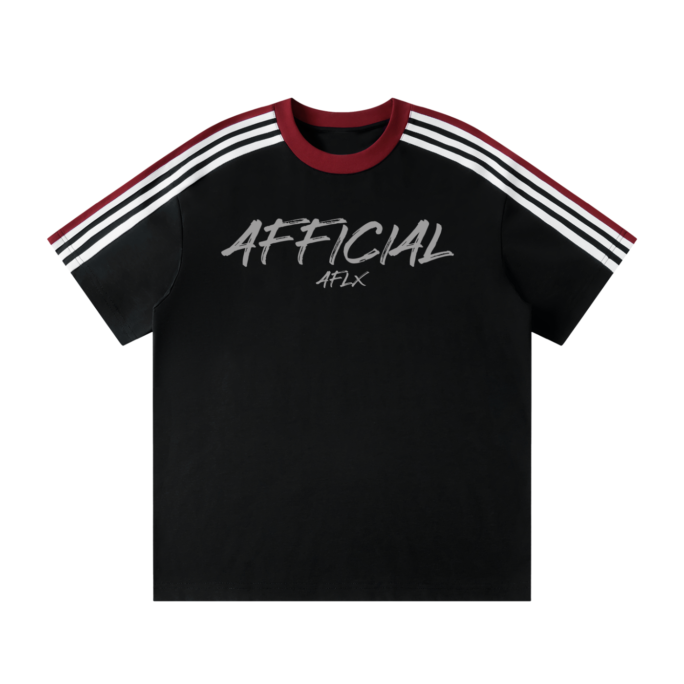 Unisex Colorblock Striped T-Shirt