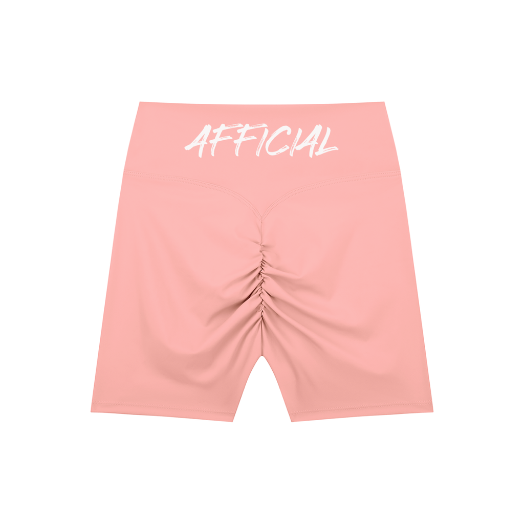 High-Waisted Blend Biker Shorts