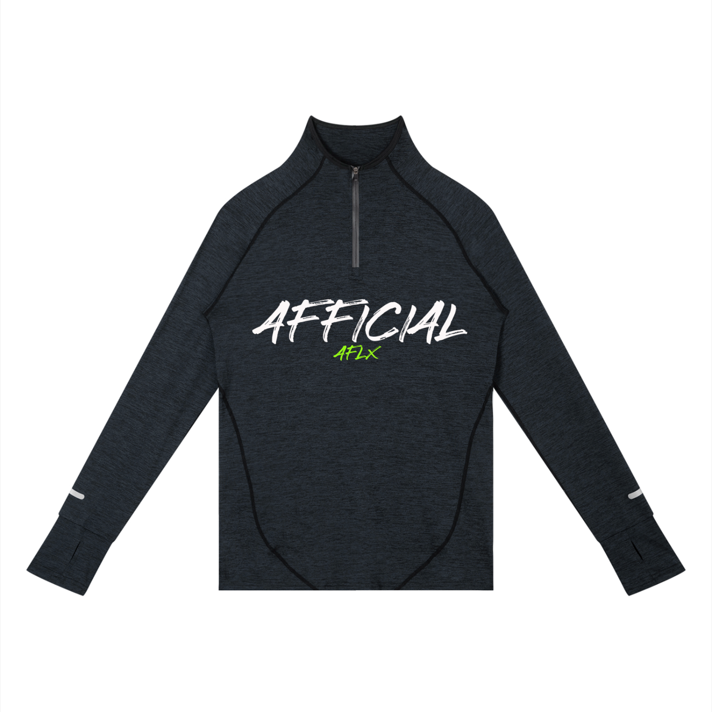 Men's Quarter-Zip Raglan Training T-Shirt