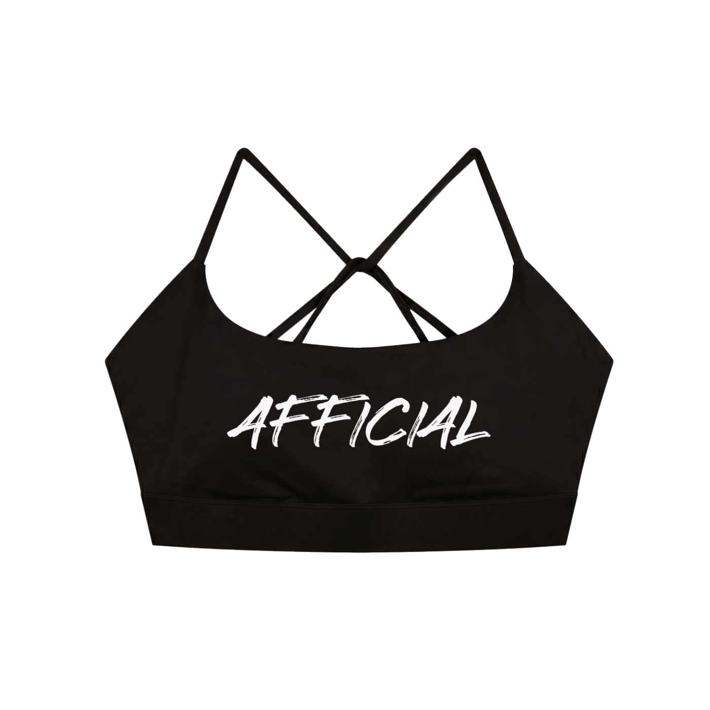 Strappy Criss Cross Yoga Sports Bra