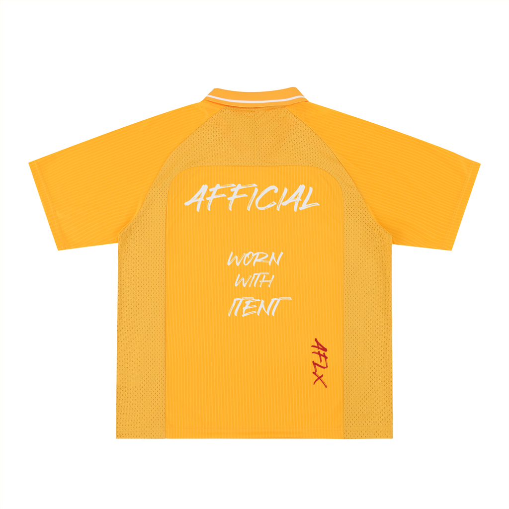 Striped V-Neck Soccer Jersey