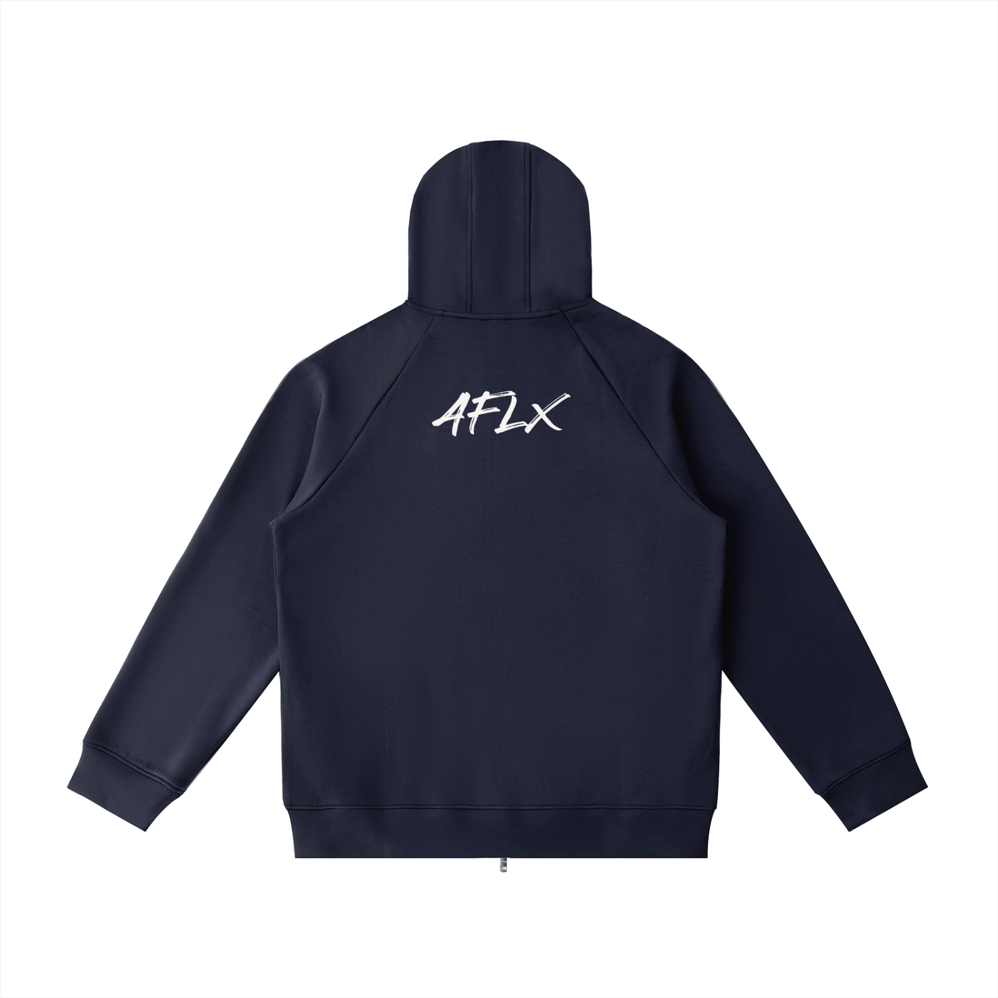 Heavyweight Raglan Sleeve Zip Hoodie
