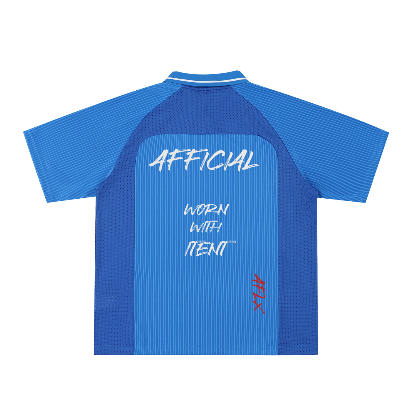 Striped V-Neck Soccer Jersey